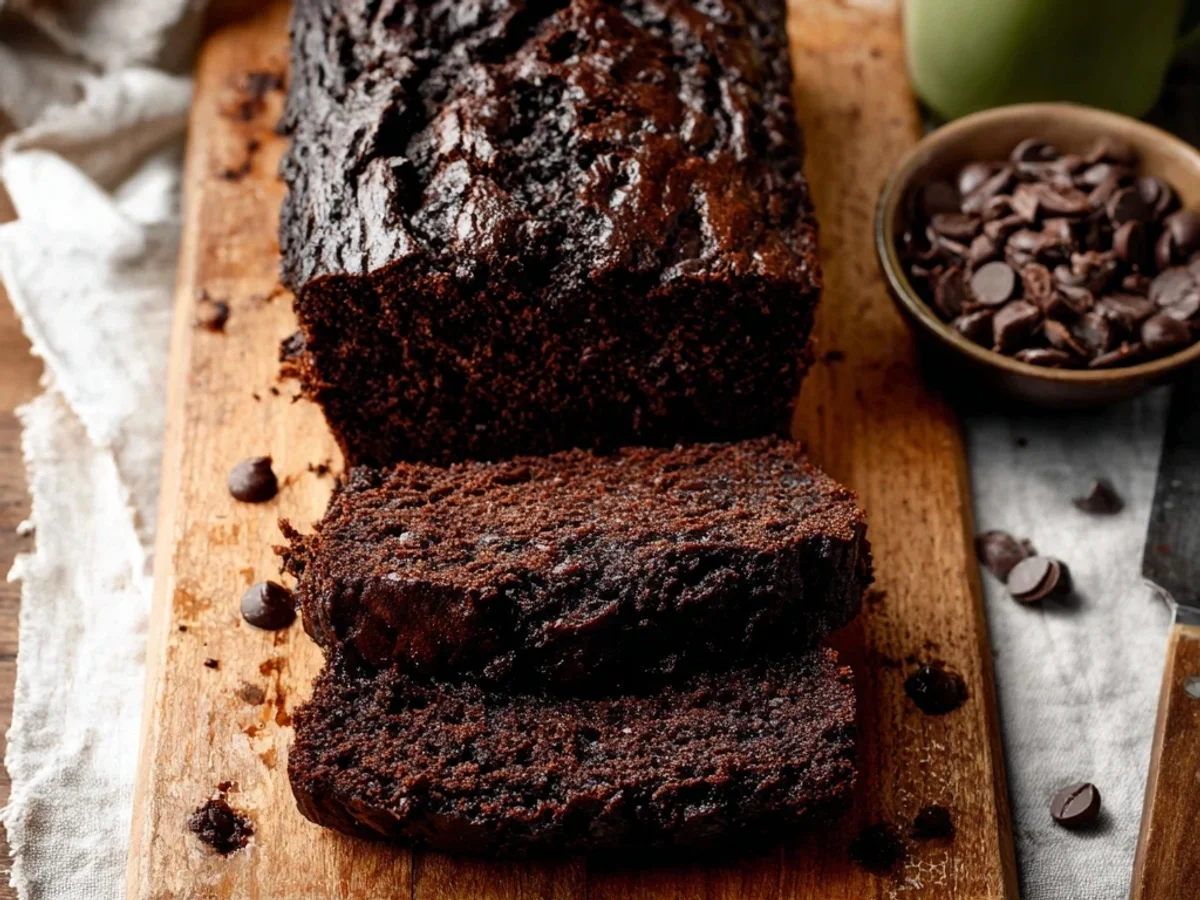 Rich Double Chocolate Zucchini Bread: A Moist Delight - Image 2