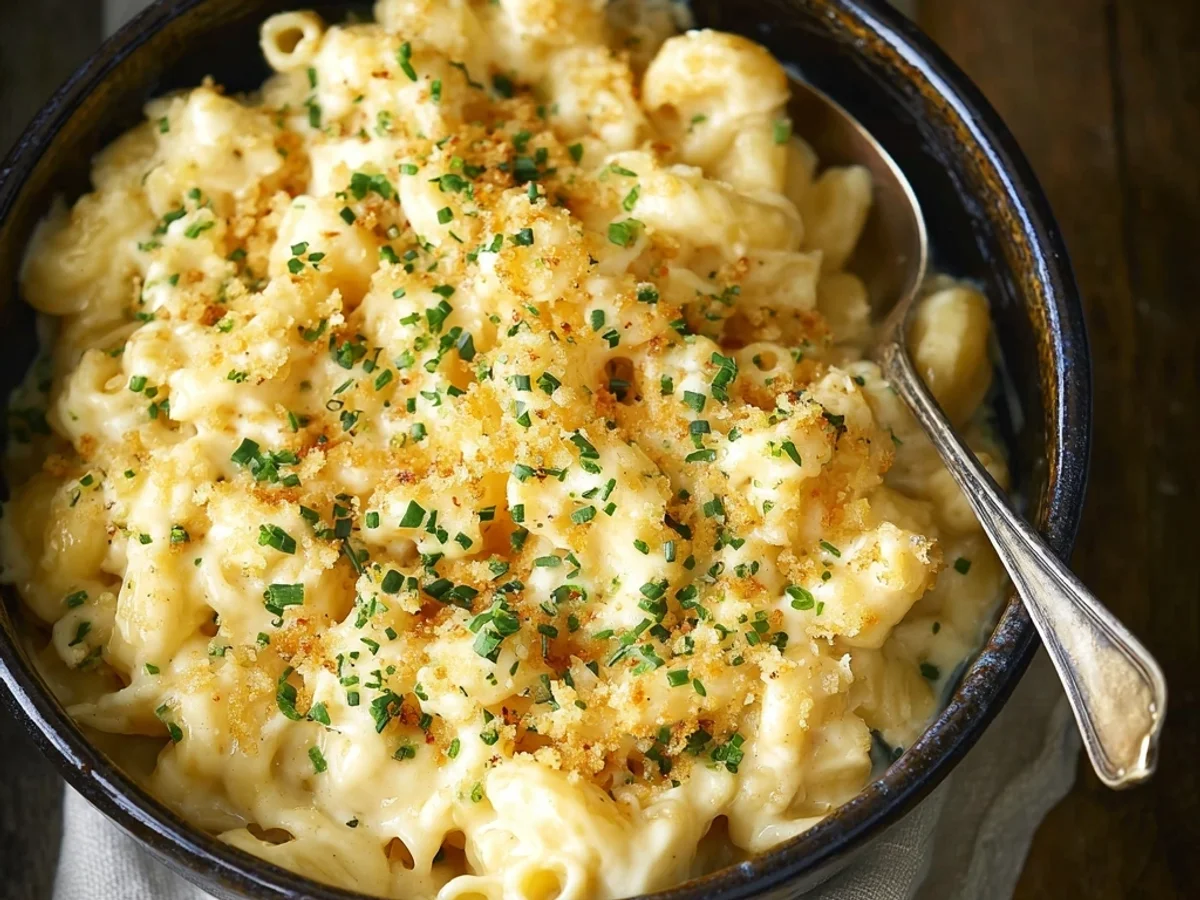 Rich Slow Cooker Four Cheese Mac and Cheese - Image 2