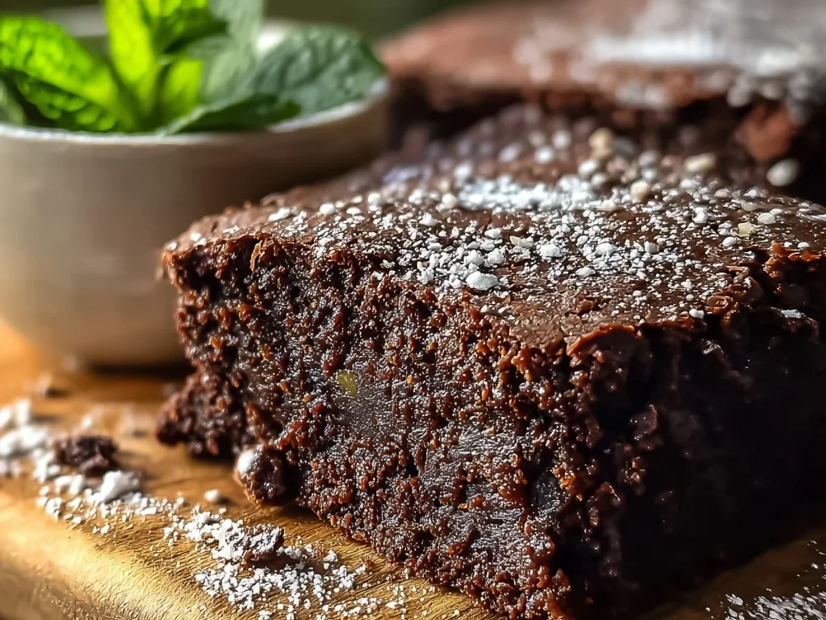 Rich Zucchini Brownies: Fudgy Chocolate Delight - Image 1