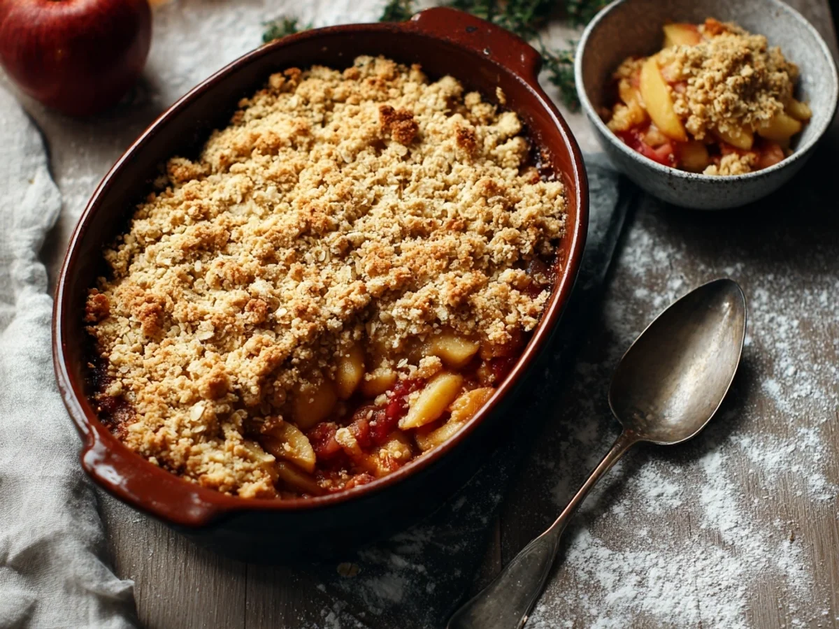 Rustic Apple Crumble: Delicious Crumble Recipes - Image 1