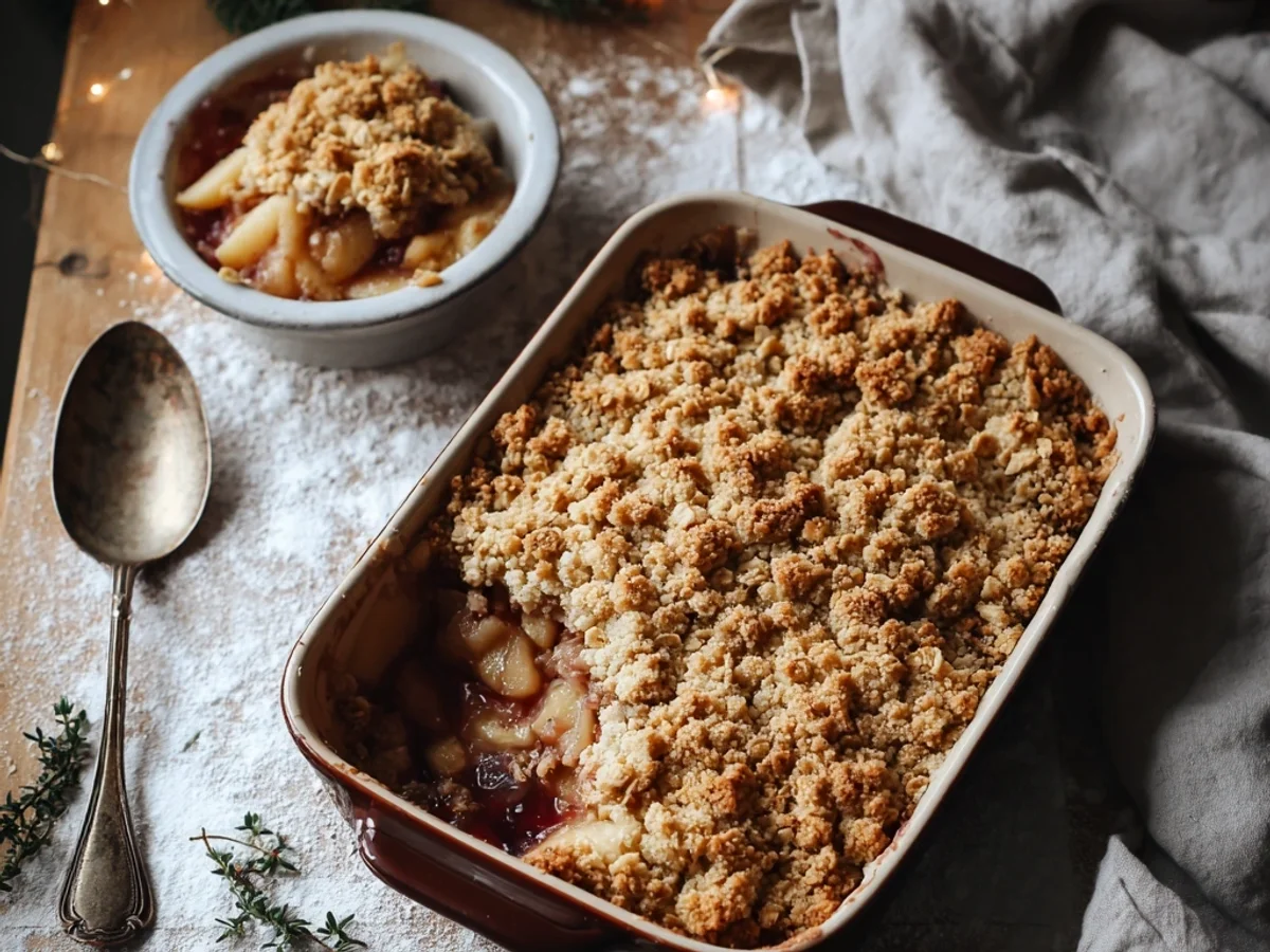 Rustic Apple Crumble: Delicious Crumble Recipes - Image 2