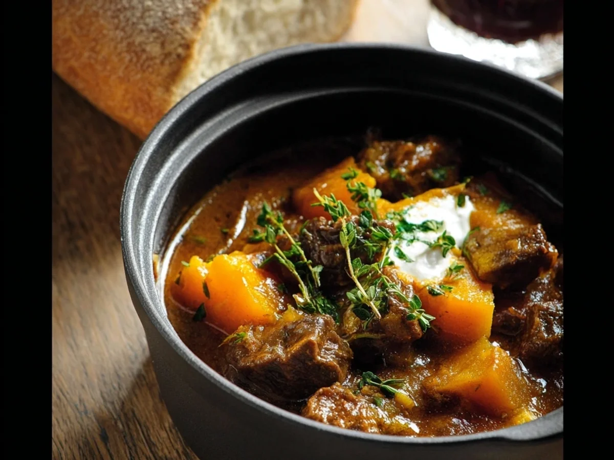 Rustic Beef and Kabocha Squash Stew - Image 2