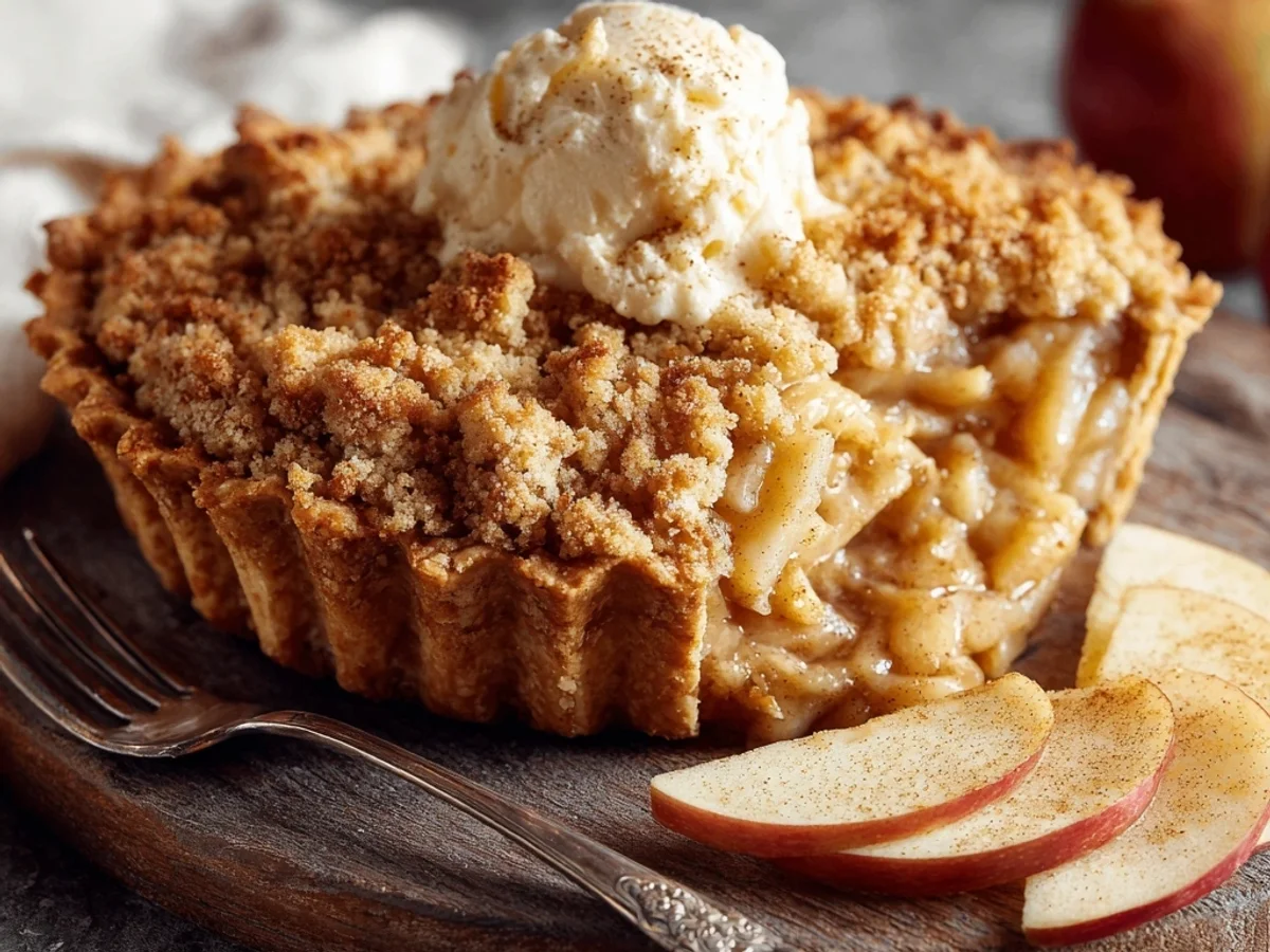 Rustic Dutch Apple Crumble Pie Recipe - Image 2
