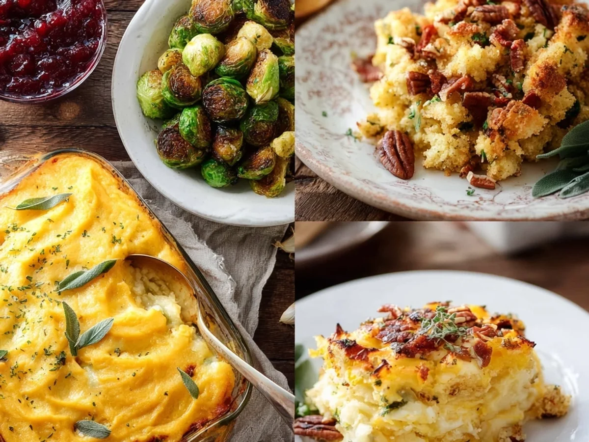 Rustic Herb Stuffing: Thanksgiving Side Dishes Recipes - Image 3