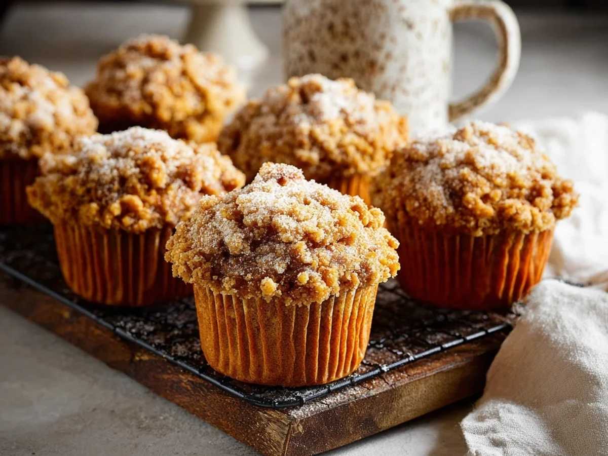 Rustic Pumpkin Streusel Muffins: Fall Mornings Made - Image 1