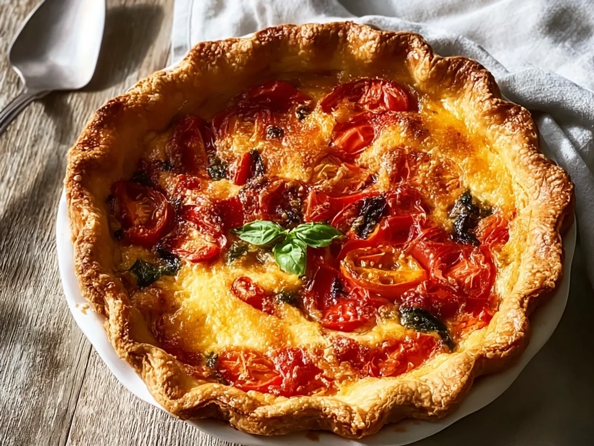 Rustic Savory Tomato Pie: Summer's Essential Slice - Image 2
