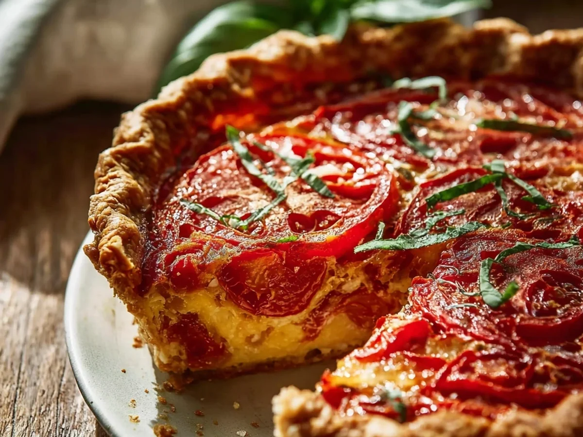 Rustic Tomato Pie: A Savory Summer Delight - Image 2