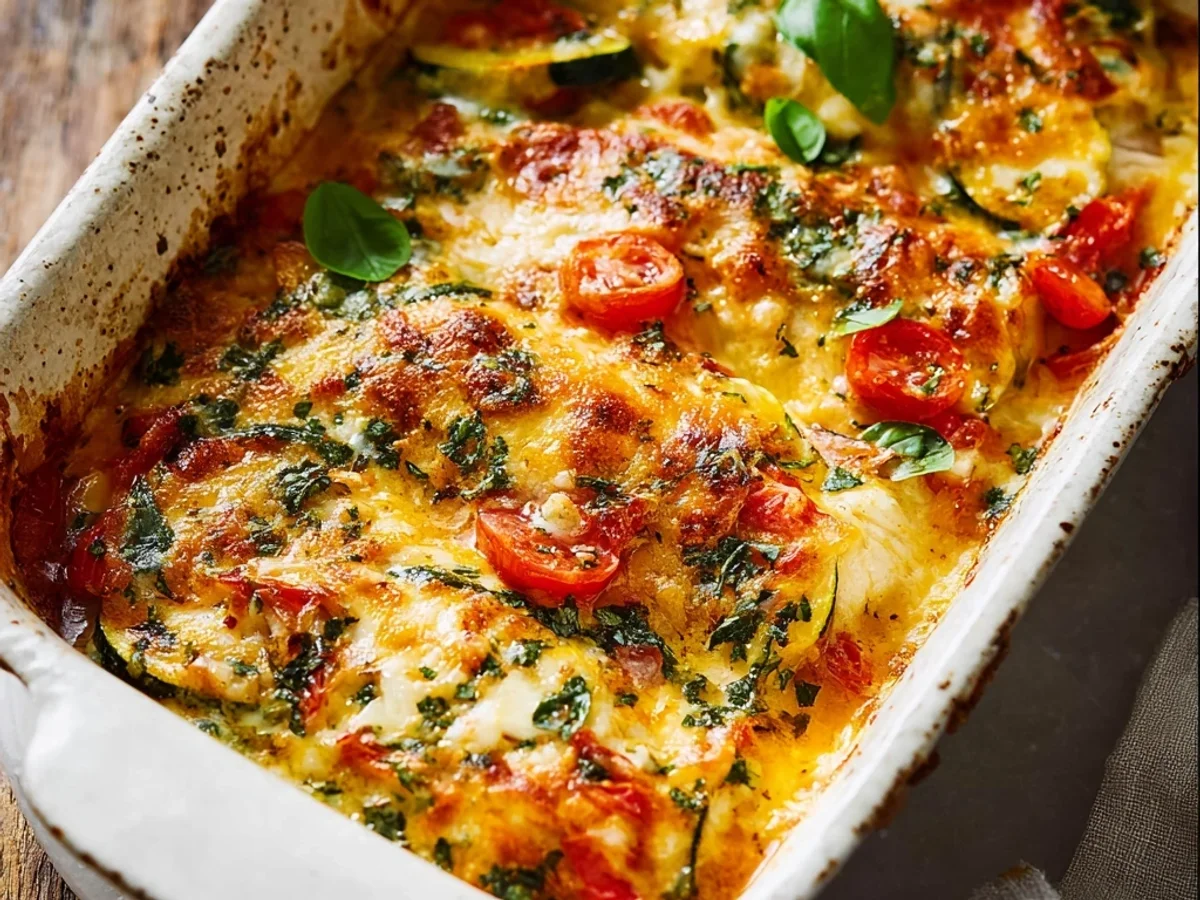 Rustic Zucchini Tomato Casserole: A Summer Favorite - Image 2