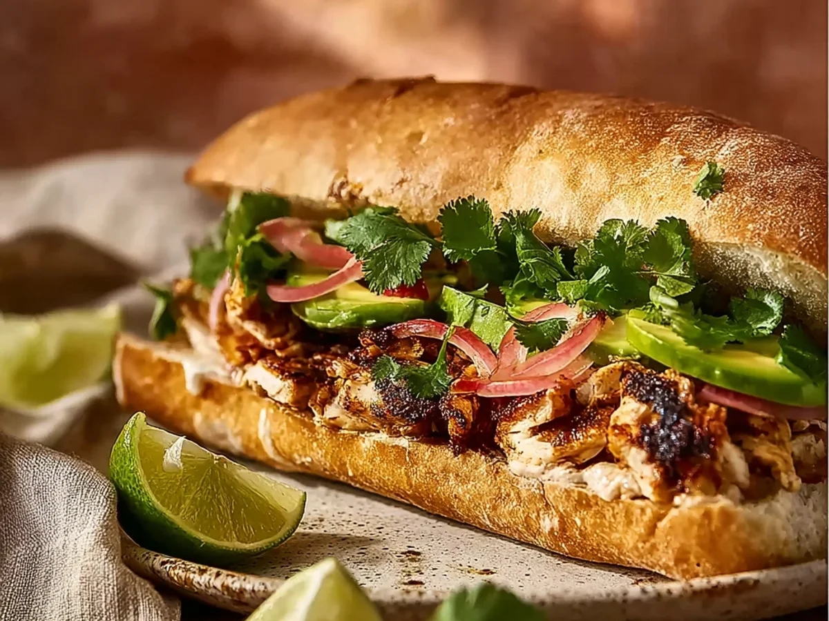Savory Chicken Torta Sandwich: My Hearty Family Favorite - Image 2