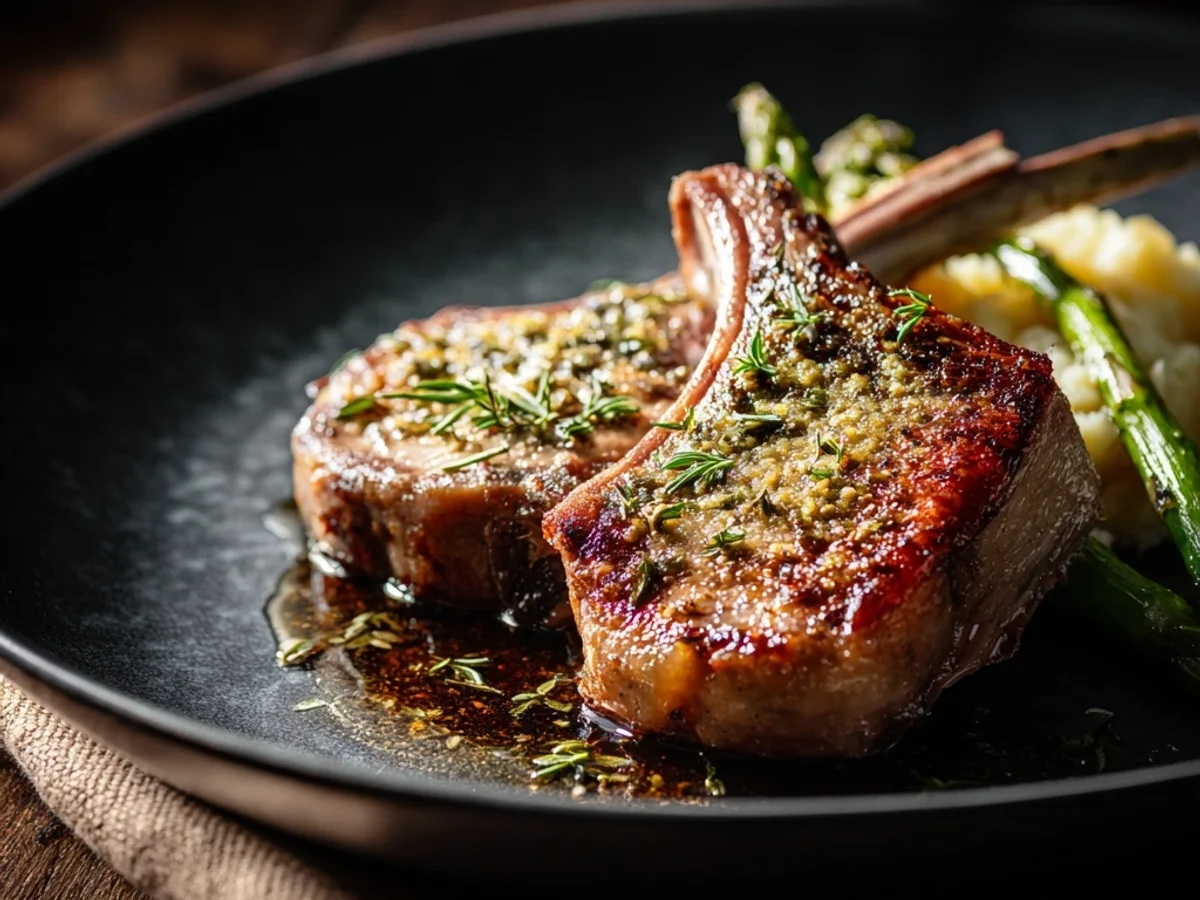 Seared Herb Lamb Chops: My Take on Gordon Ramsay's Method - Image 1