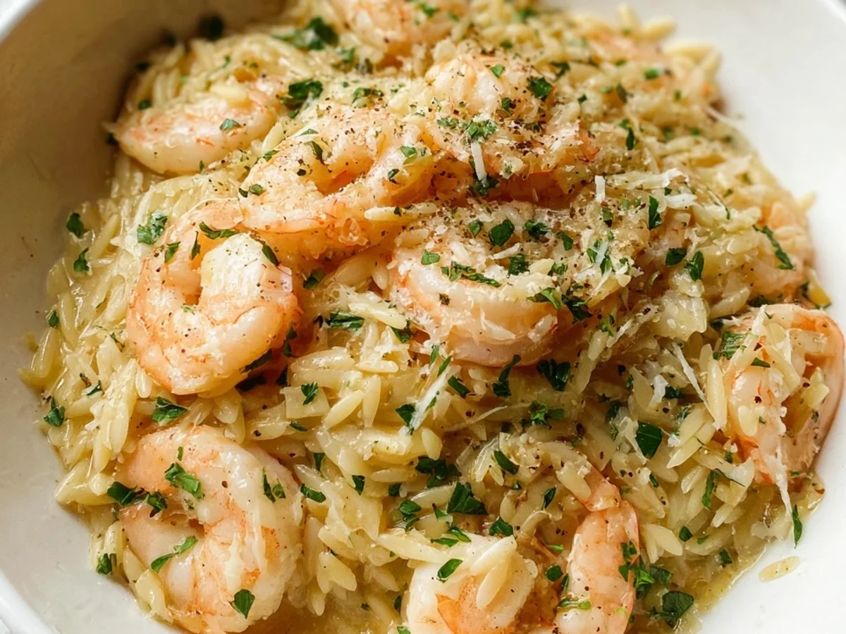 Shrimp Scampi Orzo: Easy One-Pot Dinner - Image 2