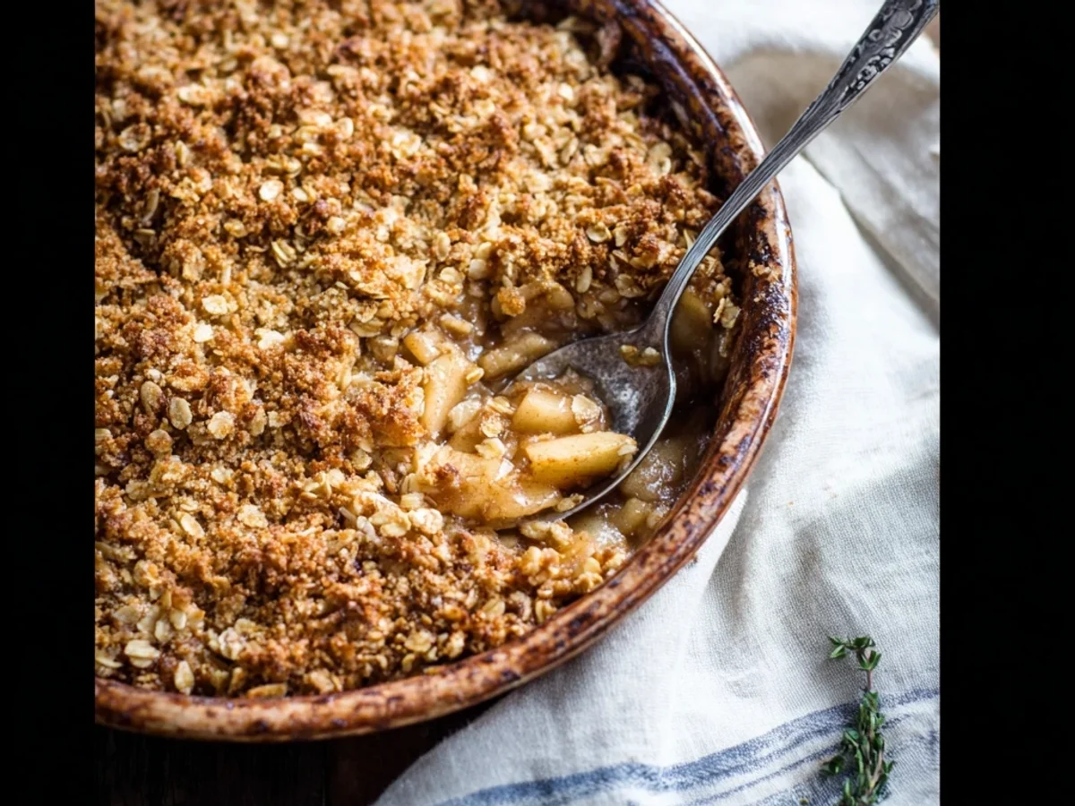 Simple Apple Crisp: Warm, Spiced Fall Dessert - Image 1