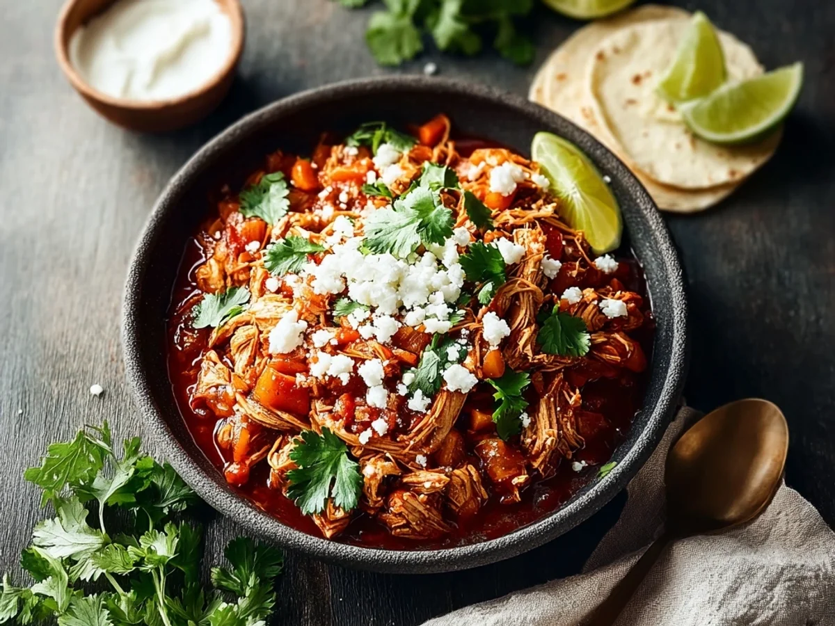 Simple Mexican Pulled Chicken with Chipotle - Image 1