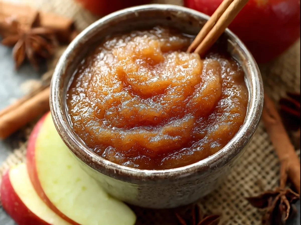 Slow Cooked Crockpot Cinnamon Applesauce Bliss - Image 1