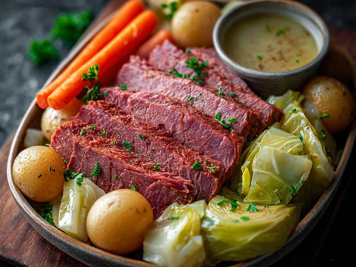 Slow Cooker Corned Beef & Cabbage: Easy Recipe - Image 2