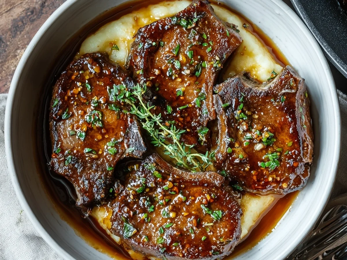 Slow Cooker Honey Garlic Lamb Chops: So Tender! - Image 1