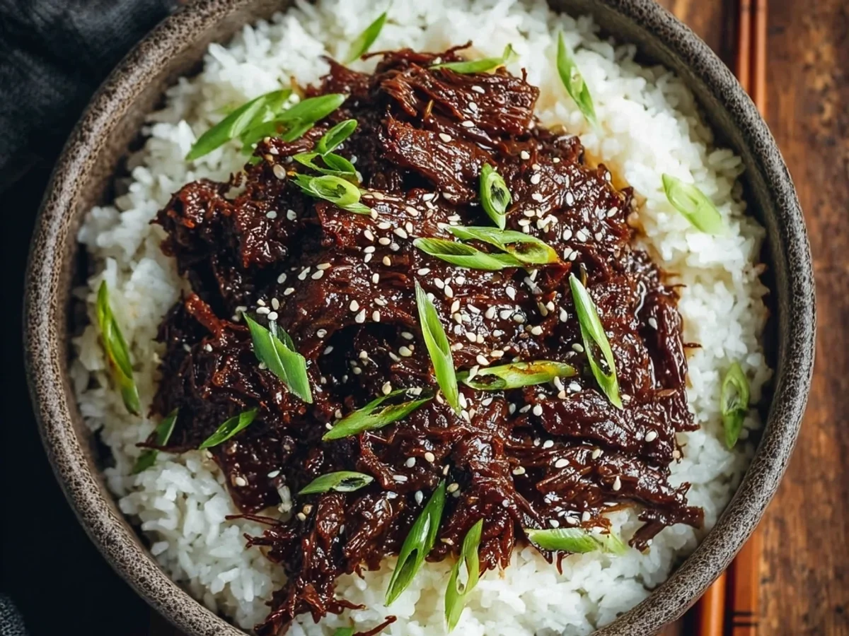 Slow Cooker Korean Beef: Tender & Flavorful Recipe - Image 2