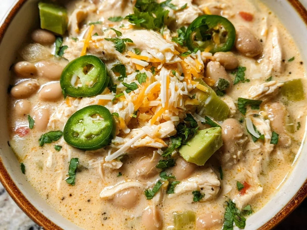 Slow Cooker White Chicken Chili Recipe - Image 2