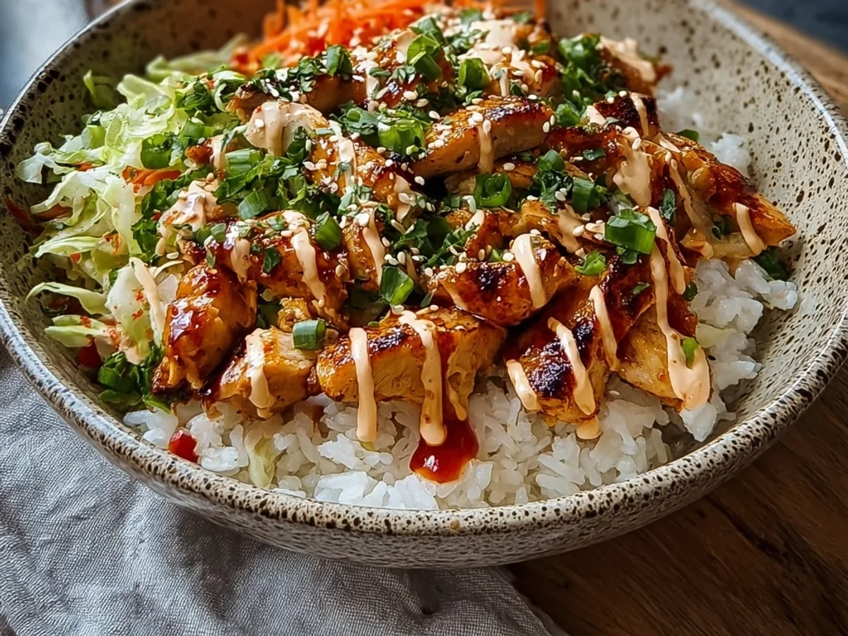 Spicy Bang Bang Chicken Bowl: Quick Weeknight Flavor - Image 2