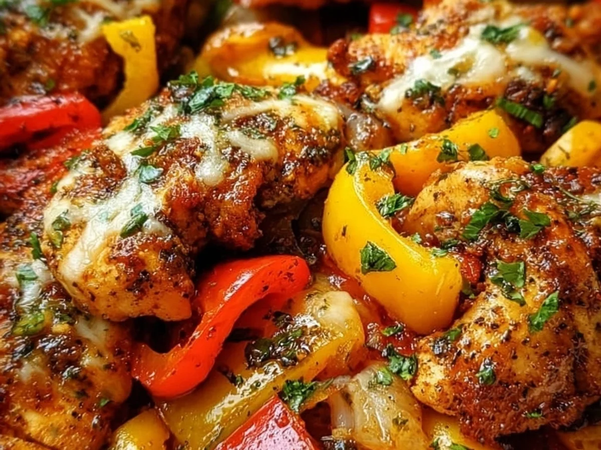 Spicy Cajun Chicken with Sweet Bell Peppers - Image 2