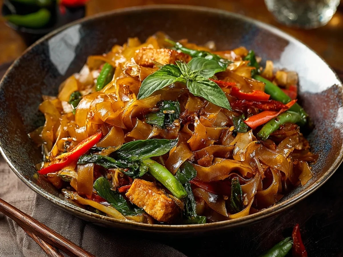 Spicy Thai Drunken Noodles Recipe: Quick Weeknight Stir-Fry - Image 2