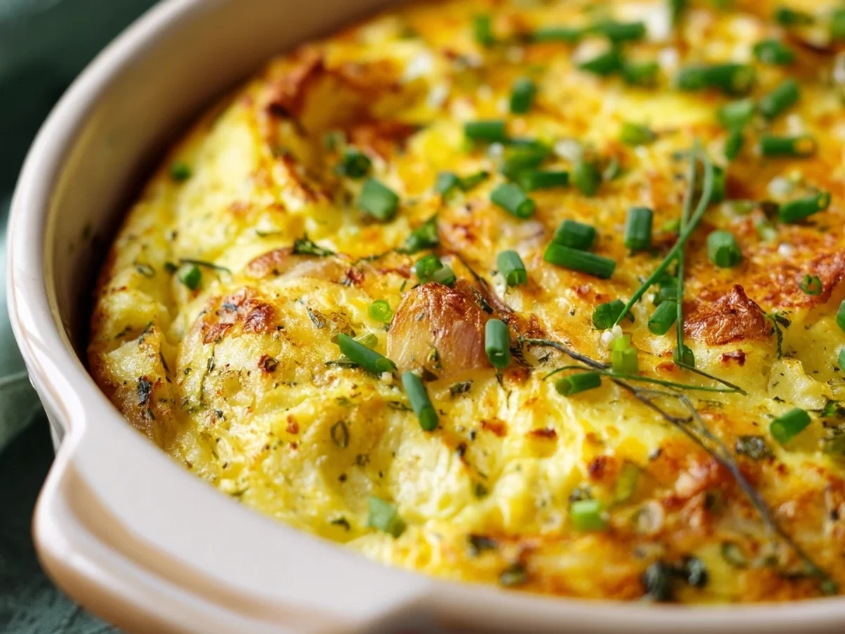 Starbucks Copycat Potato Cheddar Chive Bake - Image 1