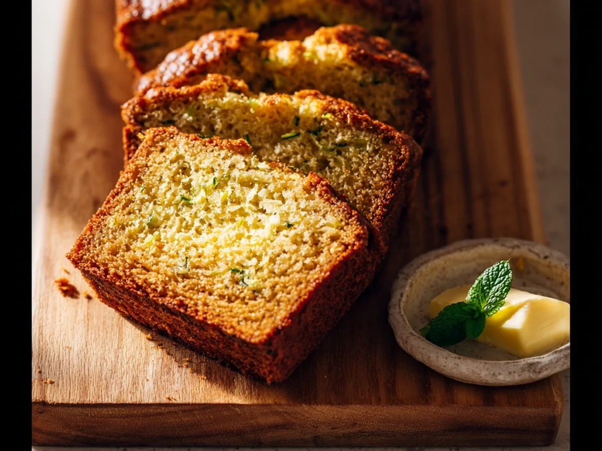 Sugar-Free Zucchini Bread: My Moist Morning Slice - Image 1