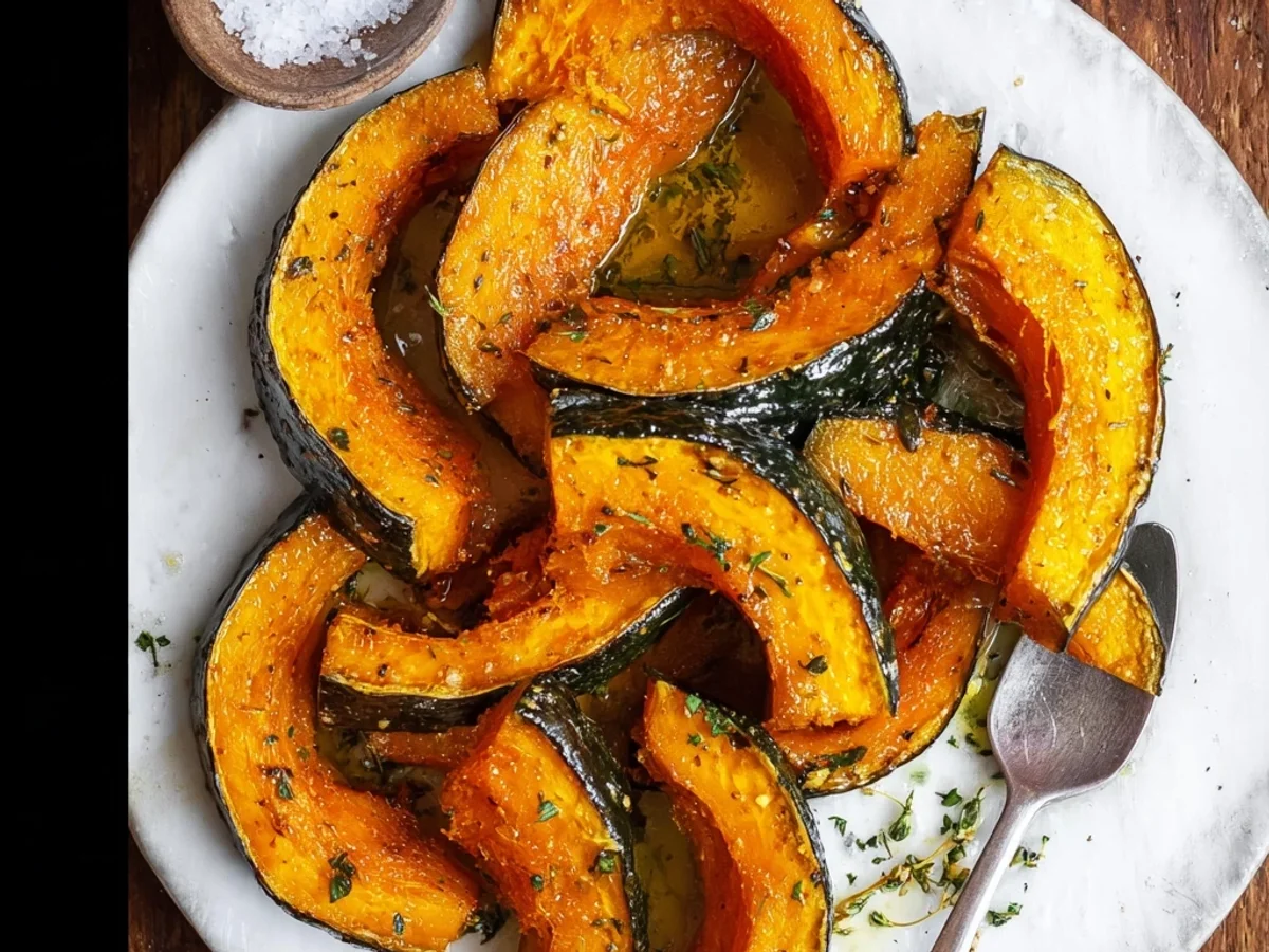 Sweet Roasted Kabocha Squash with Herbs - Image 2