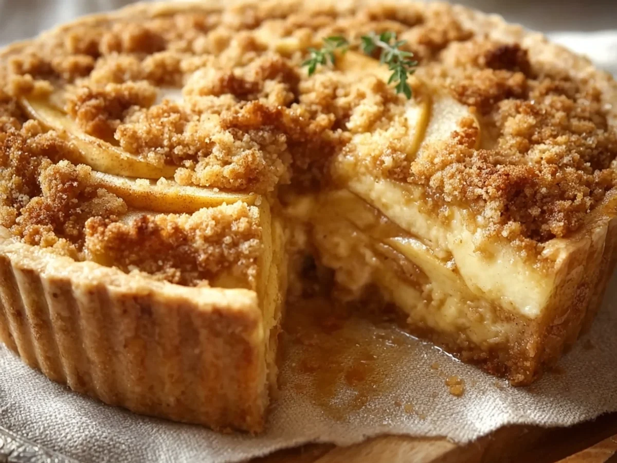 Tangy Apple Cheesecake Crumb Pie: My Autumn Kitchen Tale - Image 2