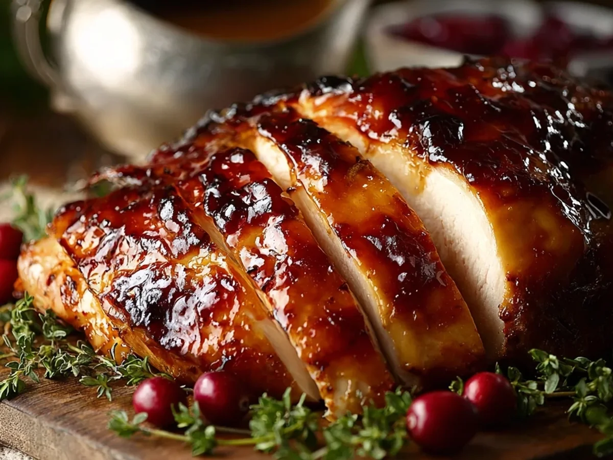 Tangy Apple Cider Glazed Turkey Breast - Image 2