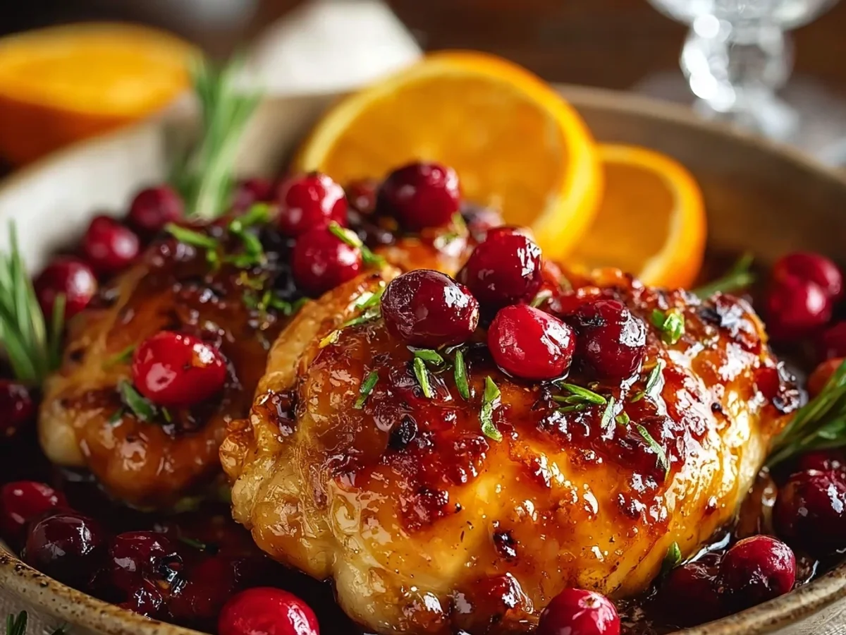 Tangy Cranberry Orange Chicken: A Family Favorite Dinner - Image 2