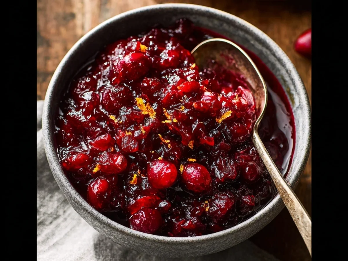 Tangy Homemade Cranberry Sauce: A Holiday Must - Image 1