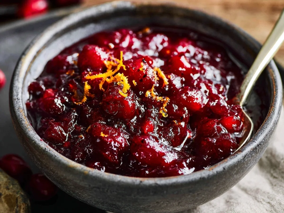 Tangy Homemade Cranberry Sauce: A Holiday Must - Image 2
