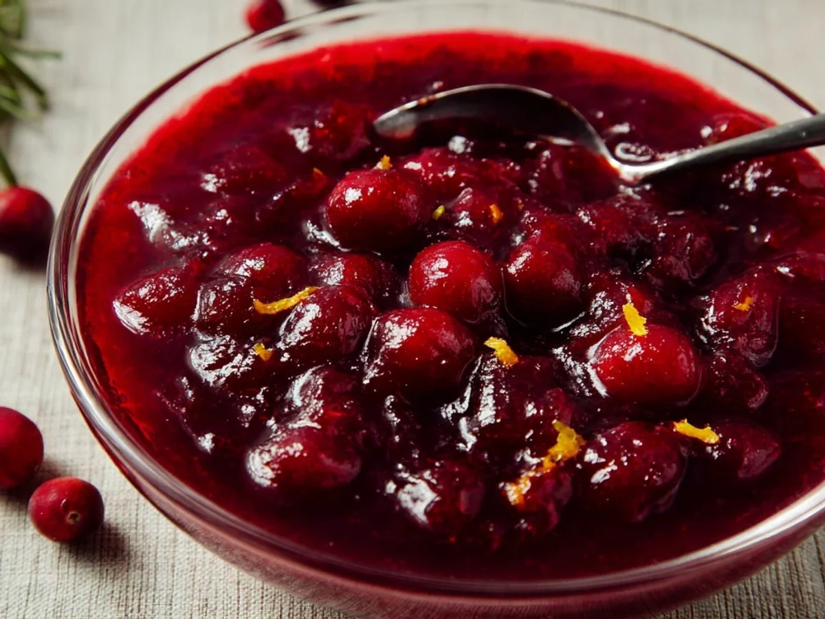 Tangy Orange Festive Cranberry Sauce - Image 1