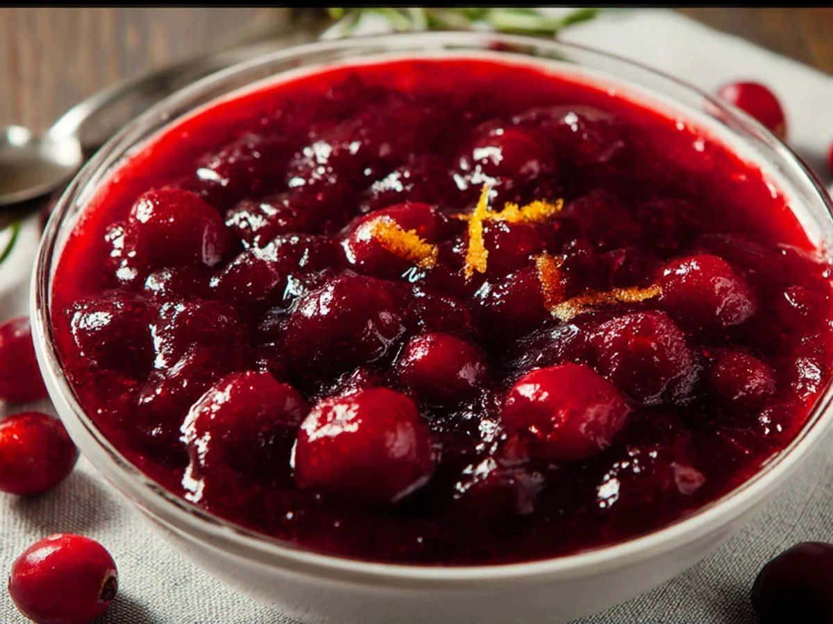 Tangy Orange Festive Cranberry Sauce - Image 2