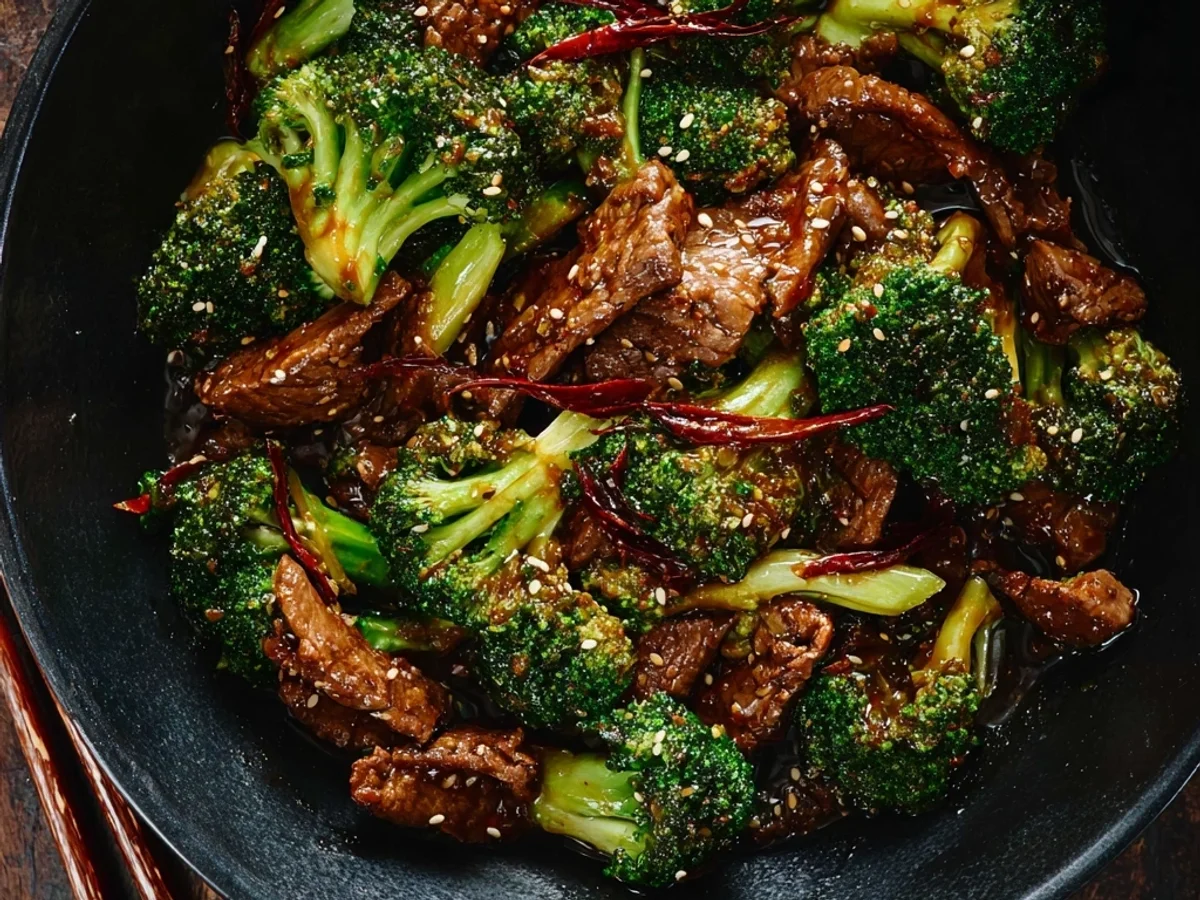 Tender Chinese Beef and Broccoli Stir-Fry - Image 2