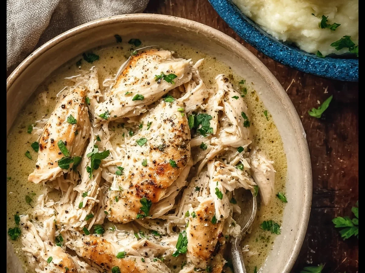 Tender Crock Pot Ranch Chicken: Simple Family Dinner - Image 1