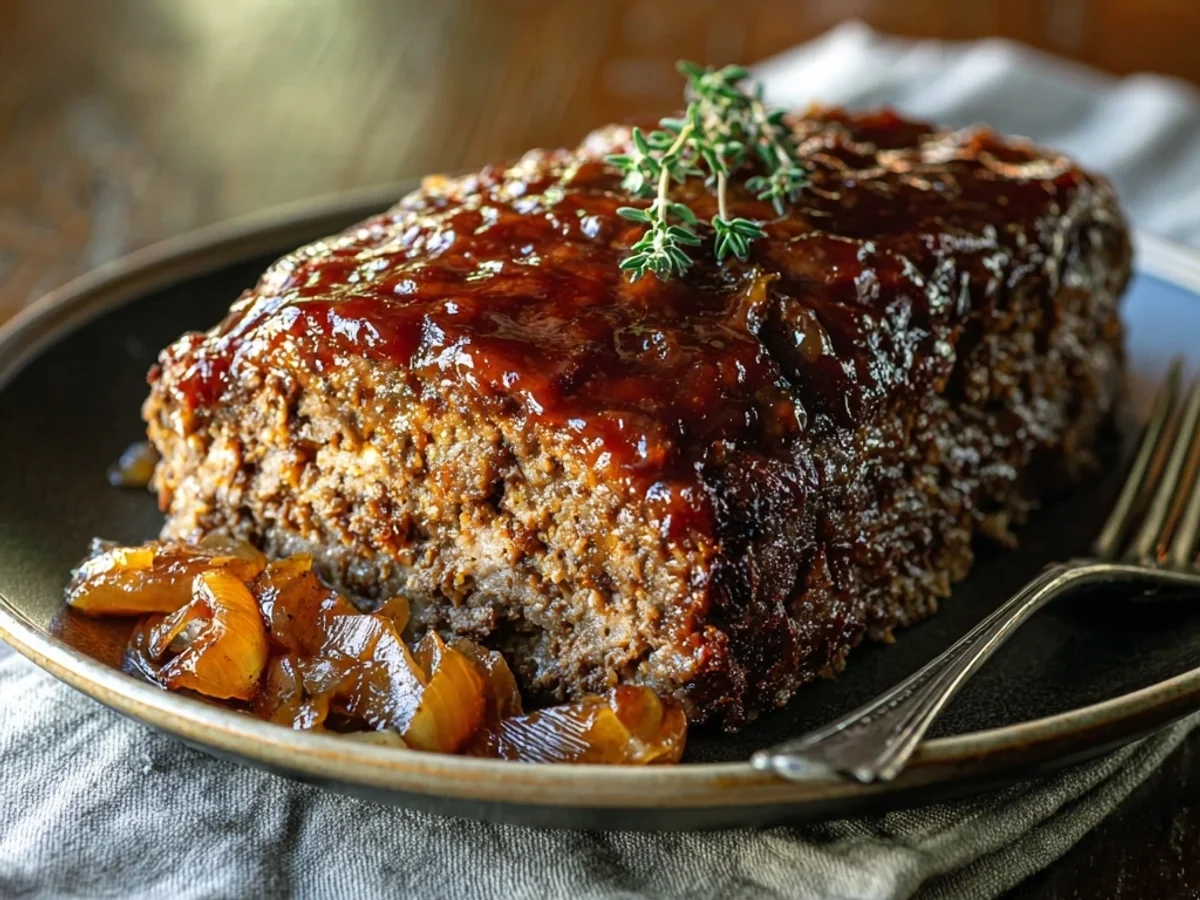 Tender Meatloaf with Brown Sugar Glaze: Easy Dinner - Image 2