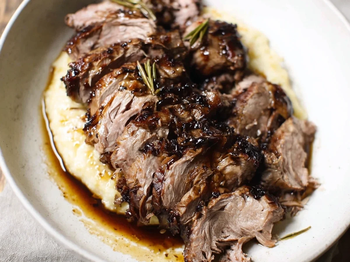 Tender Slow Cooker Lamb Tenderloin with Herbs - Image 2