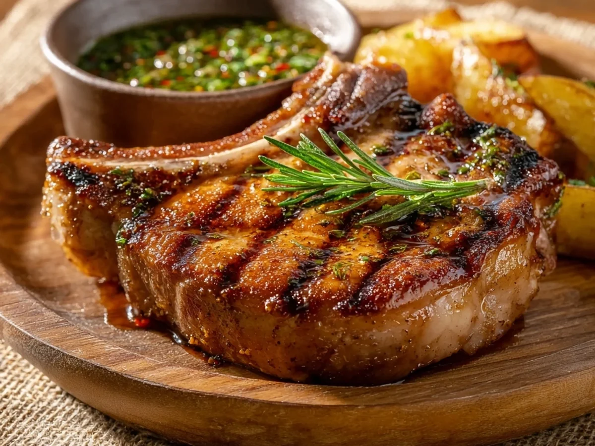 Texas Roadhouse Lamb Chop Recipe: Savory Garlic Herb Chops - Image 1