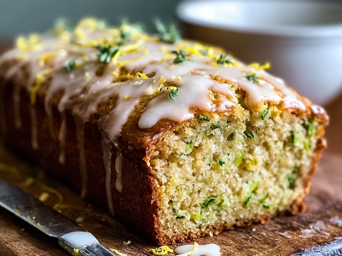 Ultra Moist Lemon Zucchini Bread: A Bright Summer Loaf - Image 2