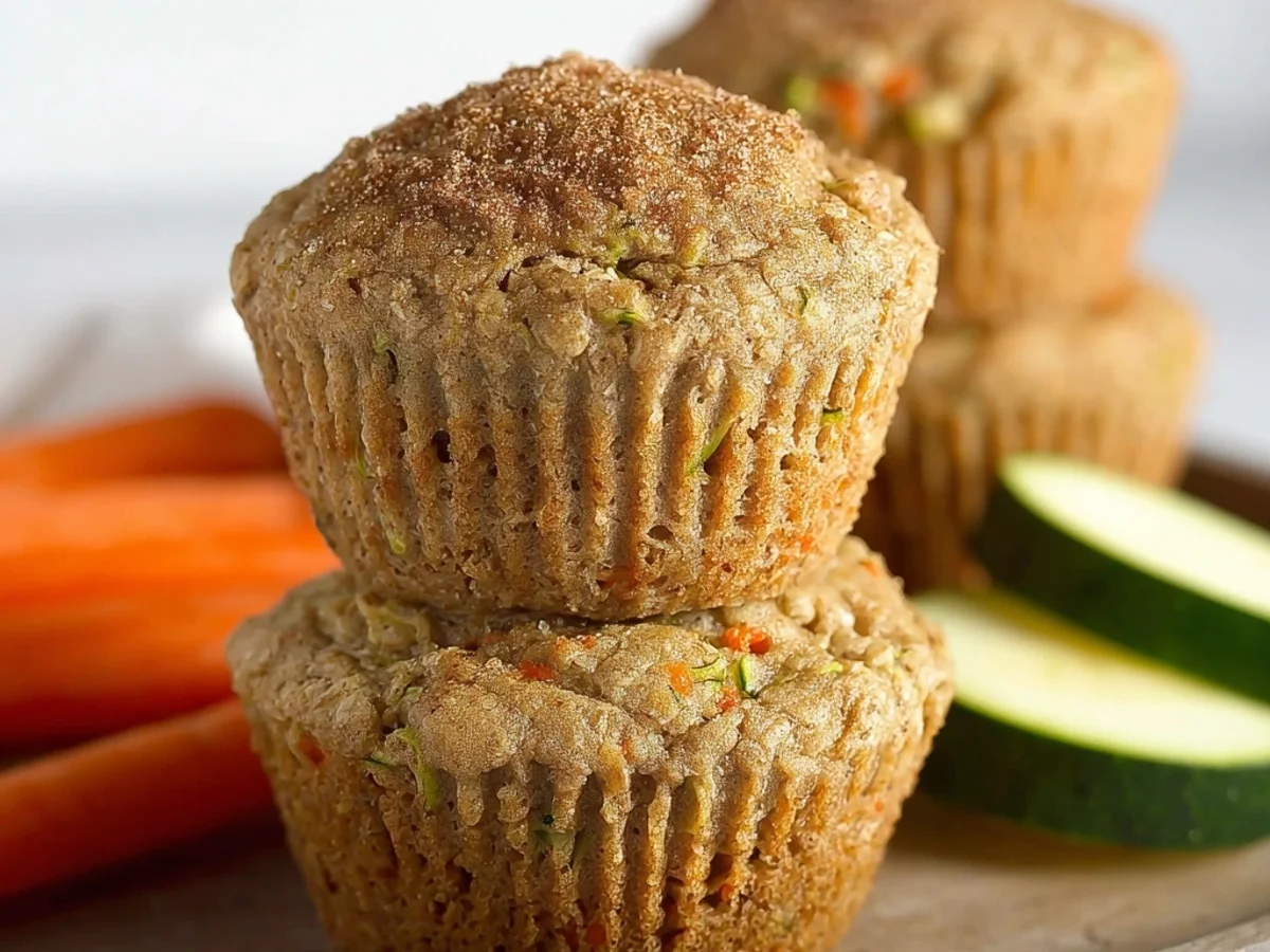 Zucchini Carrot Oatmeal Muffins: Garden Fresh Mornings - Image 2