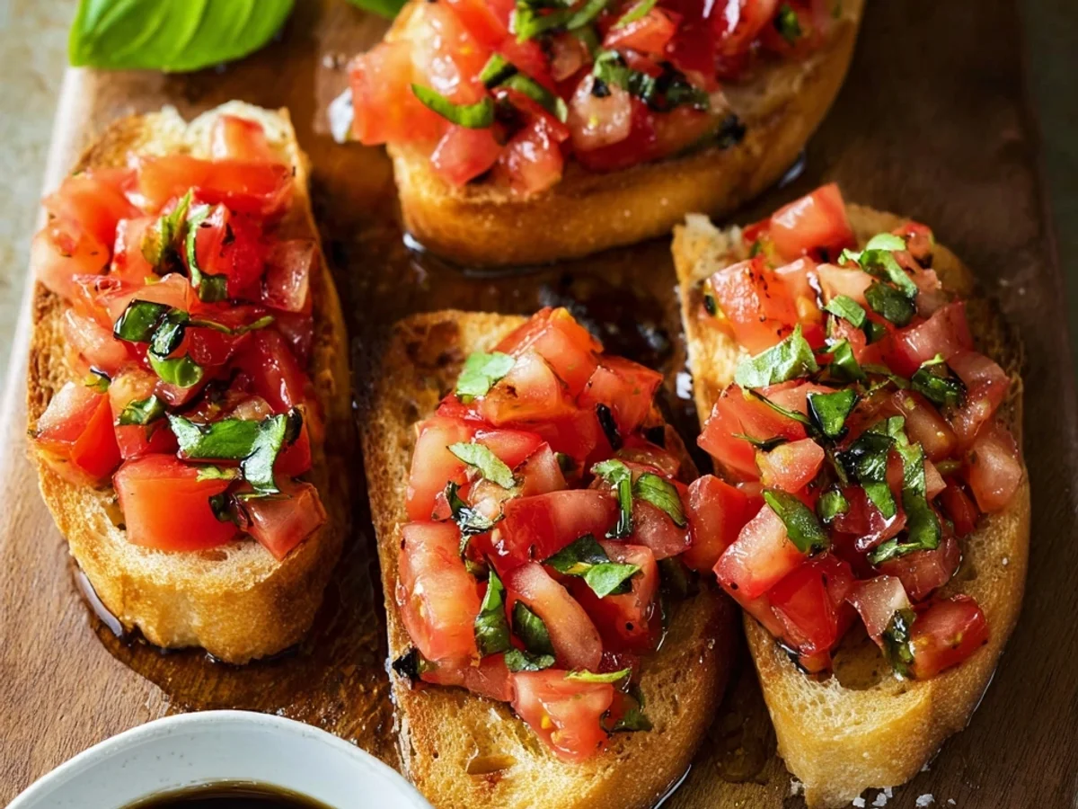 Authentic Italian Bruschetta: Fresh & Simple Toasts - Featured Image