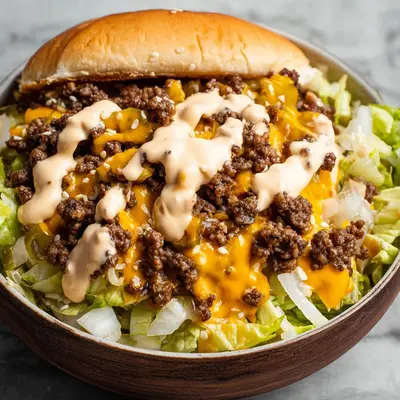 Big Mac Salad: Classic Burger Flavors in a Bowl