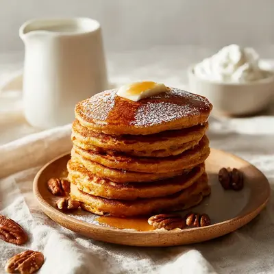 Blender Oatmeal Pumpkin Pancakes: Fluffy Fall Mornings