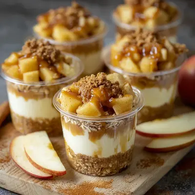 Caramel Apple Dessert Cups: Easy Fall Treat