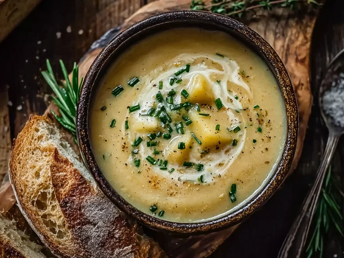 Cheddar Garlic Herb Potato Soup: Creamy, Hearty Comfort - Featured Image