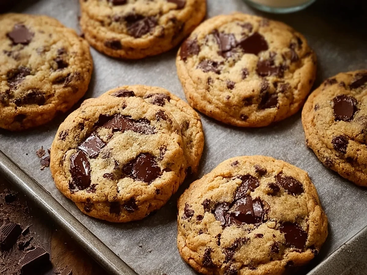 Chewy Classic Chocolate Chip Cookies Recipe - Featured Image