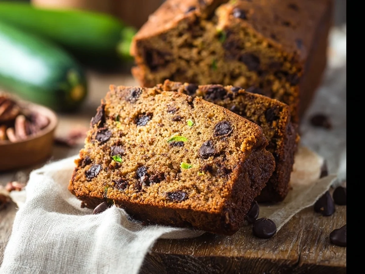 Chocolate Chip Zucchini Bread: Sweet Garden Slice - Featured Image