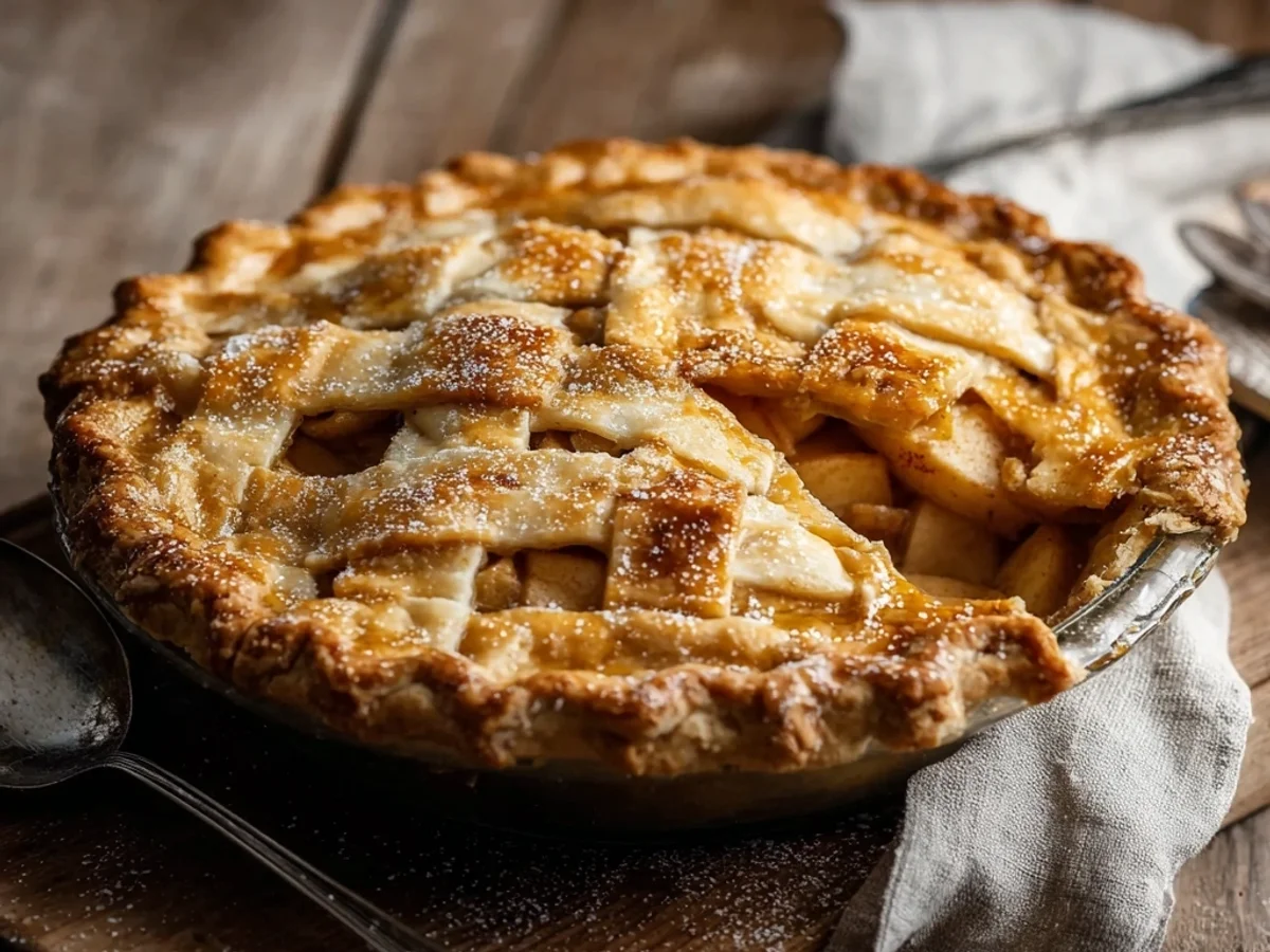Classic Apple Pie Recipe: Rustic Homestyle Delight - Featured Image